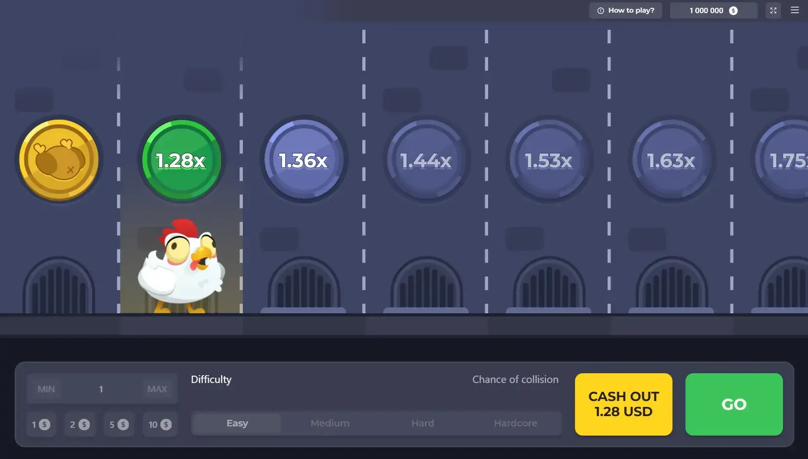 Chicken Road Ekran Görüntüsü 2 - gerçek oyun görünümü
