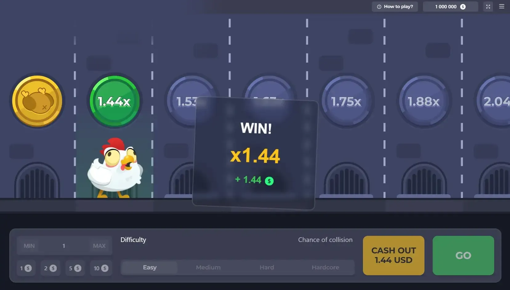 Chicken Road Ekran Görüntüsü 4 - gerçek oyun görünümü